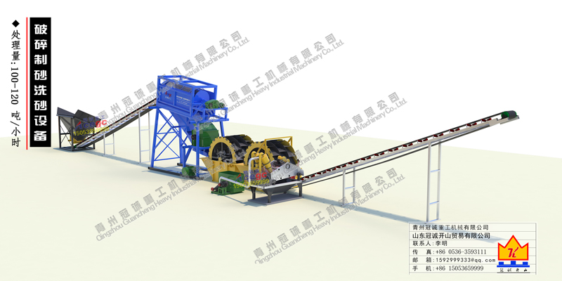 制砂洗沙生產線 制砂洗沙生產線