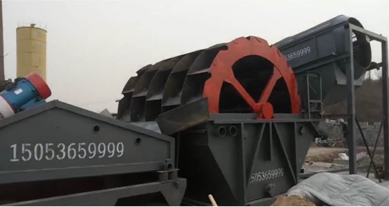 固定式破碎洗砂設備生產(chǎn)線