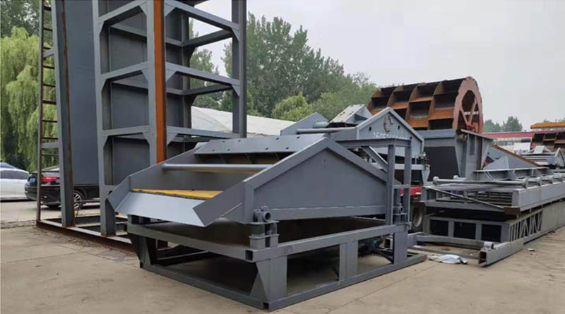 破碎洗砂設備生產(chǎn)線