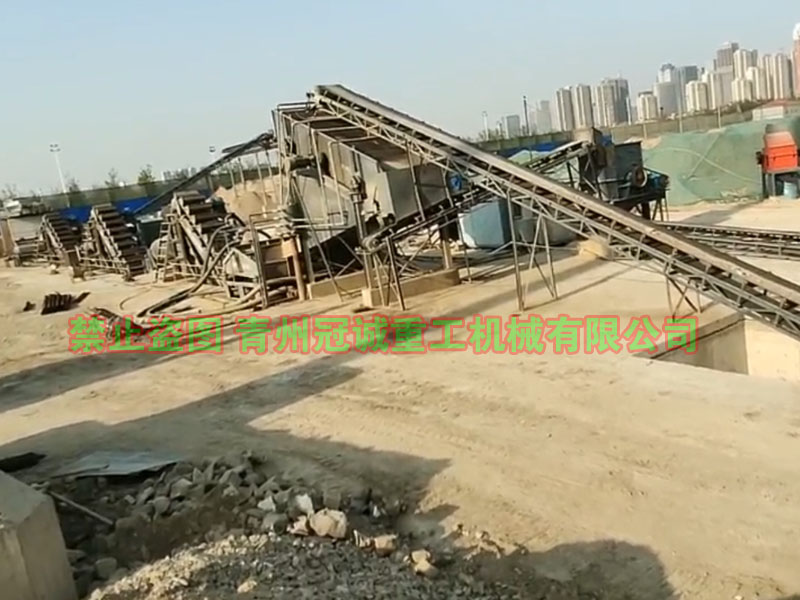 洗海砂設備生產(chǎn)線